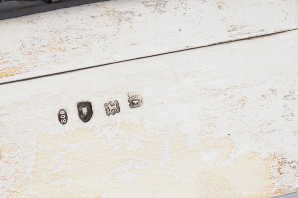 Lotto di sei oggetti  - Asta Argenti del XX Secolo - Associazione Nazionale - Case d'Asta italiane