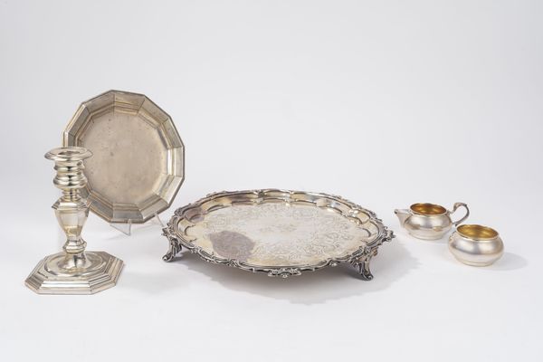 Lotto di cinque oggetti  - Asta Argenti del XX Secolo - Associazione Nazionale - Case d'Asta italiane