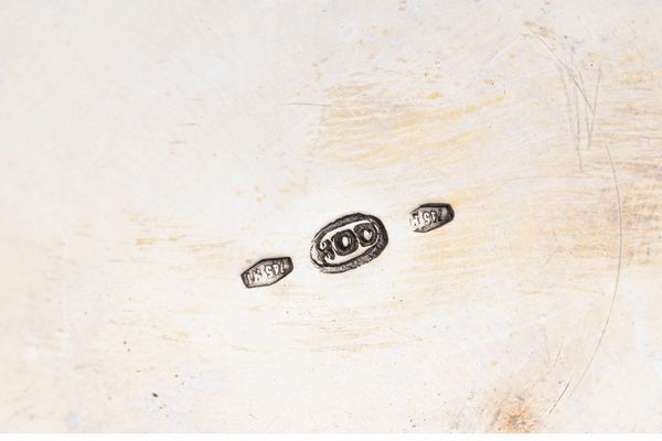 Lotto di cinque oggetti  - Asta Argenti del XX Secolo - Associazione Nazionale - Case d'Asta italiane