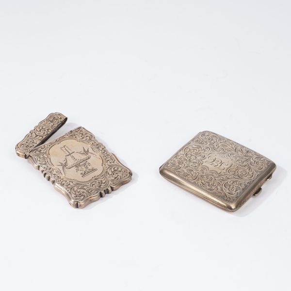 Porta sigarette e porta biglietti  - Asta Argenti del XX Secolo - Associazione Nazionale - Case d'Asta italiane