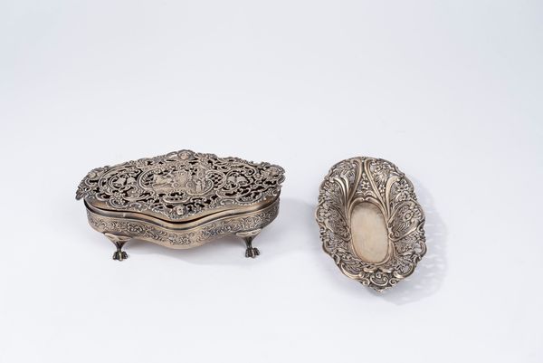 Portagioie e svuota tasche  - Asta Argenti del XX Secolo - Associazione Nazionale - Case d'Asta italiane