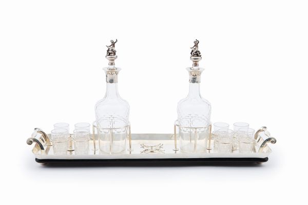 Vassoio da liquori  - Asta Argenti del XX Secolo - Associazione Nazionale - Case d'Asta italiane