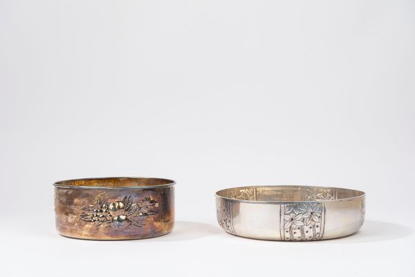 Due centrotavola  - Asta Argenti del XX Secolo - Associazione Nazionale - Case d'Asta italiane