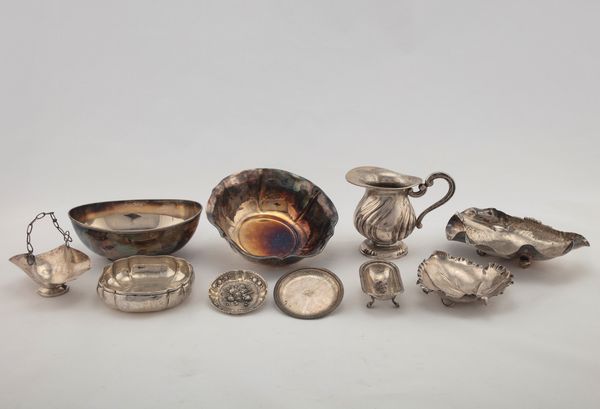 Lotto di dieci oggetti  - Asta Argenti del XX Secolo - Associazione Nazionale - Case d'Asta italiane