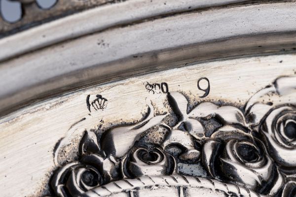 Centrotavola con piatto  - Asta Argenti del XX Secolo - Associazione Nazionale - Case d'Asta italiane