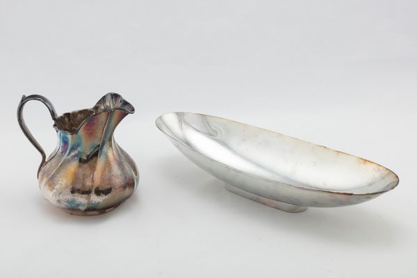 Brocca e centrotavola  - Asta Argenti del XX Secolo - Associazione Nazionale - Case d'Asta italiane