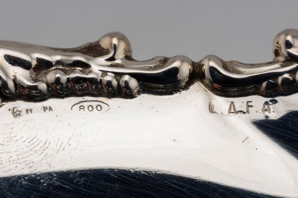 Tre alzatine  - Asta Argenti del XX Secolo - Associazione Nazionale - Case d'Asta italiane