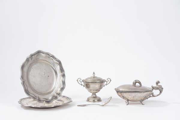 Lotto di cinque oggetti  - Asta Argenti del XX Secolo - Associazione Nazionale - Case d'Asta italiane