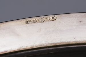 Lotto di cinque oggetti  - Asta Argenti del XX Secolo - Associazione Nazionale - Case d'Asta italiane