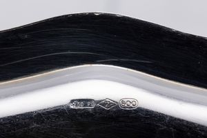 Piatto da portata e quattro piattini  - Asta Argenti del XX Secolo - Associazione Nazionale - Case d'Asta italiane