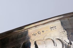 Lotto di sei oggetti  - Asta Argenti del XX Secolo - Associazione Nazionale - Case d'Asta italiane
