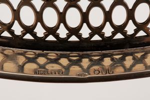 Lotto di sei oggetti  - Asta Argenti del XX Secolo - Associazione Nazionale - Case d'Asta italiane