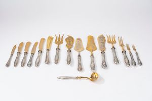 Lotto di posate  - Asta Argenti del XX Secolo - Associazione Nazionale - Case d'Asta italiane