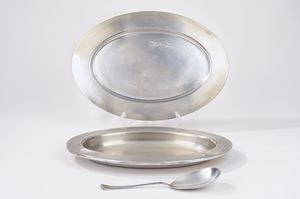 Ricci & C. - Due piatti da portata e un cucchiaio