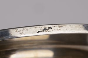 Ricci & C. : Due piatti da portata e un cucchiaio  - Asta Argenti del XX Secolo - Associazione Nazionale - Case d'Asta italiane