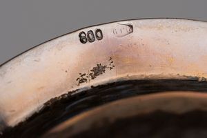 Lotto di cinque oggetti  - Asta Argenti del XX Secolo - Associazione Nazionale - Case d'Asta italiane