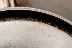 Lotto di cinque oggetti  - Asta Argenti del XX Secolo - Associazione Nazionale - Case d'Asta italiane