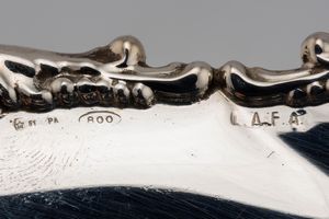 Tre alzatine  - Asta Argenti del XX Secolo - Associazione Nazionale - Case d'Asta italiane