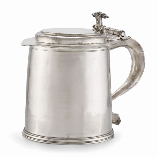 TANKARD, LONDRA, 1686, ARGENTIERE THOMAS COOPER  - Asta Argenti italiani ed europei - Associazione Nazionale - Case d'Asta italiane