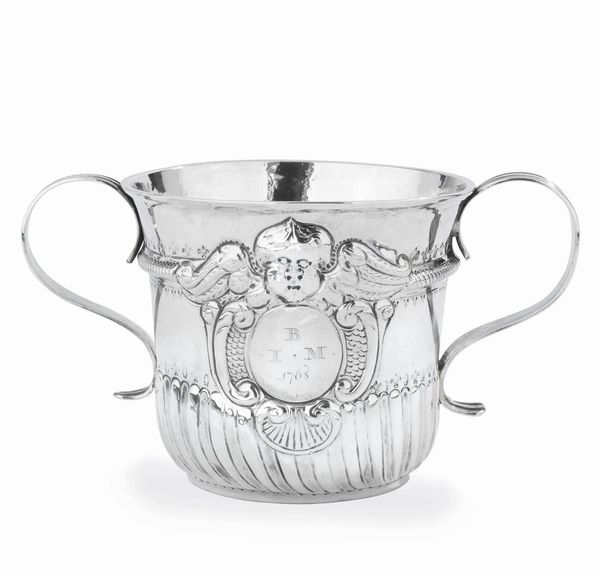 COPPA, LONDRA, 1730, ARGENTIERE HUMPHRY PAYNE  - Asta Argenti italiani ed europei - Associazione Nazionale - Case d'Asta italiane