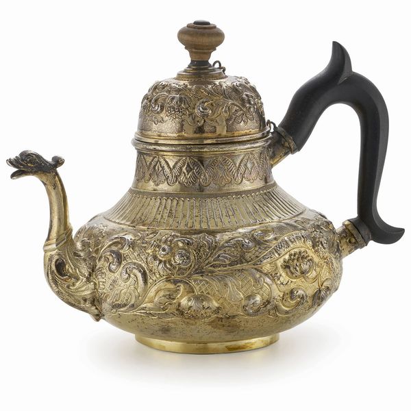 PICCOLA TEIERA, ROTTERDAM, FINE SECOLO XVIII  - Asta Argenti italiani ed europei - Associazione Nazionale - Case d'Asta italiane