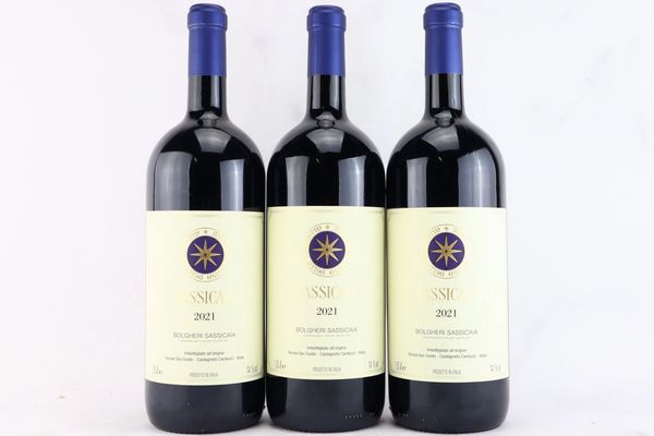 Sassicaia Tenuta San Guido 2021  - Asta MATERIA - Vini Pregiati e da Collezione - Associazione Nazionale - Case d'Asta italiane
