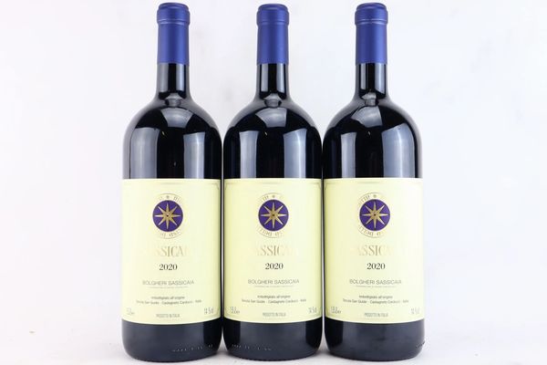 Sassicaia Tenuta San Guido 2020  - Asta MATERIA - Vini Pregiati e da Collezione - Associazione Nazionale - Case d'Asta italiane