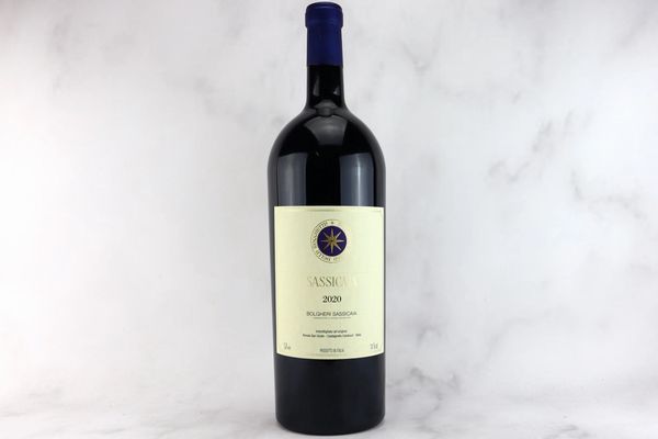 Sassicaia Tenuta San Guido 2020  - Asta MATERIA - Vini Pregiati e da Collezione - Associazione Nazionale - Case d'Asta italiane