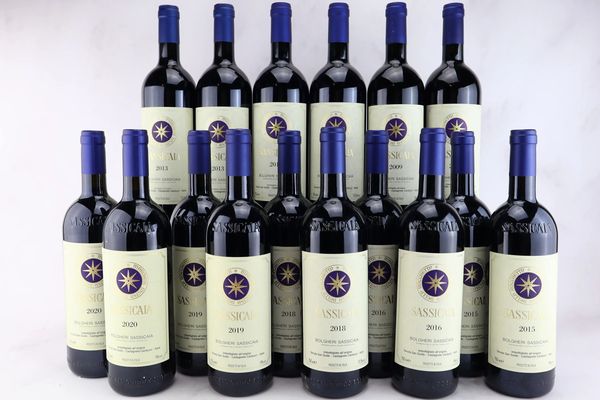 Sassicaia Tenuta San Guido  - Asta MATERIA - Vini Pregiati e da Collezione - Associazione Nazionale - Case d'Asta italiane