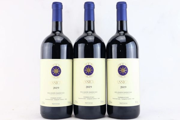 Sassicaia Tenuta San Guido 2019  - Asta MATERIA - Vini Pregiati e da Collezione - Associazione Nazionale - Case d'Asta italiane