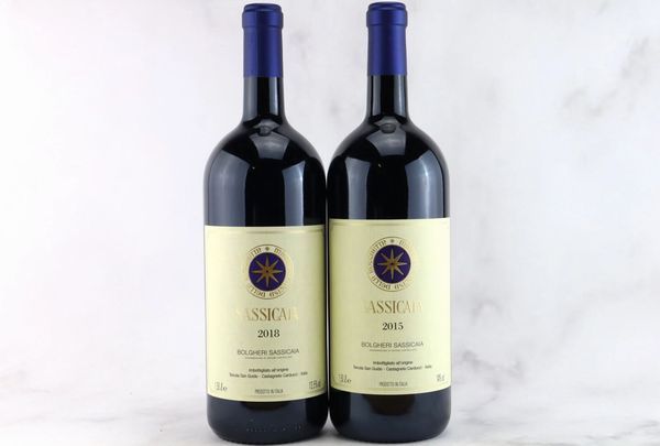 Sassicaia Tenuta San Guido  - Asta MATERIA - Vini Pregiati e da Collezione - Associazione Nazionale - Case d'Asta italiane