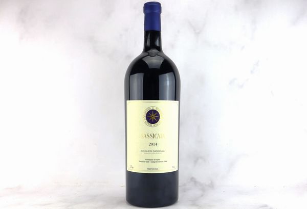 Sassicaia Tenuta San Guido 2014  - Asta MATERIA - Vini Pregiati e da Collezione - Associazione Nazionale - Case d'Asta italiane