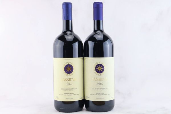 Sassicaia Tenuta San Guido  - Asta MATERIA - Vini Pregiati e da Collezione - Associazione Nazionale - Case d'Asta italiane