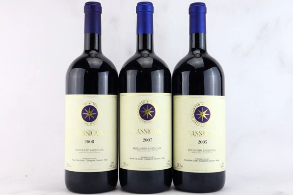 Sassicaia Tenuta San Guido  - Asta MATERIA - Vini Pregiati e da Collezione - Associazione Nazionale - Case d'Asta italiane