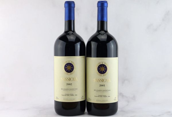 Sassicaia Tenuta San Guido  - Asta MATERIA - Vini Pregiati e da Collezione - Associazione Nazionale - Case d'Asta italiane