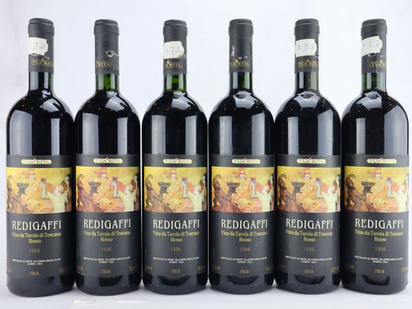 Redigaffi Tua Rita 1996  - Asta MATERIA - Vini Pregiati e da Collezione - Associazione Nazionale - Case d'Asta italiane