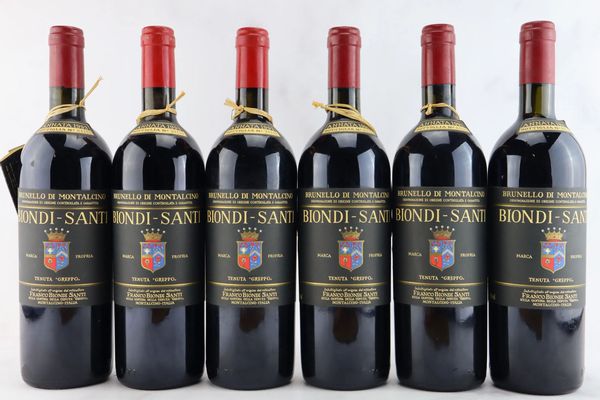 Brunello di Montalcino Biondi Santi 1993  - Asta MATERIA - Vini Pregiati e da Collezione - Associazione Nazionale - Case d'Asta italiane