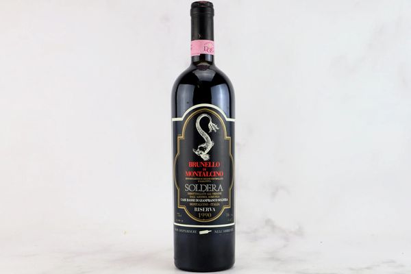 Brunello di Montalcino Case Basse Riserva Gianfranco Soldera 1990  - Asta MATERIA - Vini Pregiati e da Collezione - Associazione Nazionale - Case d'Asta italiane