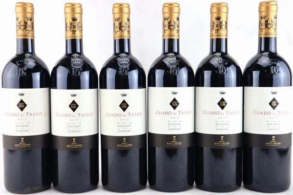 Guado al Tasso Antinori 2015  - Asta MATERIA - Vini Pregiati e da Collezione - Associazione Nazionale - Case d'Asta italiane