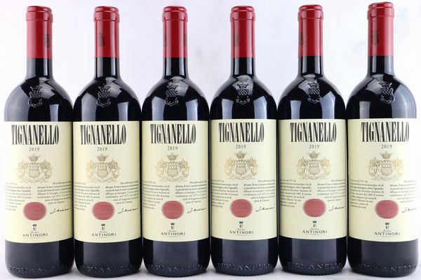 Tignanello Antinori 2019  - Asta MATERIA - Vini Pregiati e da Collezione - Associazione Nazionale - Case d'Asta italiane