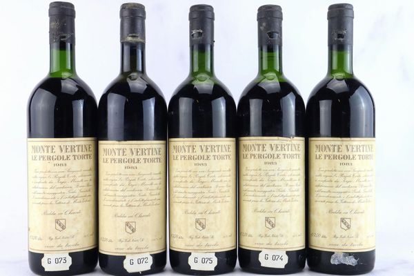 Le Pergole Torte Montevertine 1983  - Asta MATERIA - Vini Pregiati e da Collezione - Associazione Nazionale - Case d'Asta italiane