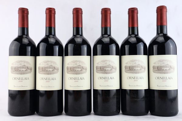 Ornellaia 2000  - Asta MATERIA - Vini Pregiati e da Collezione - Associazione Nazionale - Case d'Asta italiane