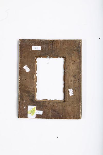 Cornice a cassetta in legno bulinato, intagliato e dorato, Emilia, XVII-XVIII secolo  - Asta Cornici antiche - Associazione Nazionale - Case d'Asta italiane