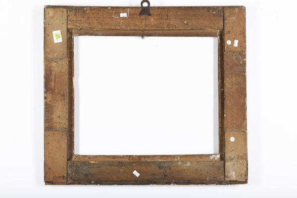 Cornice intagliata dipinta di verde e dorata, Italia centrale XVIII secolo  - Asta Cornici antiche - Associazione Nazionale - Case d'Asta italiane