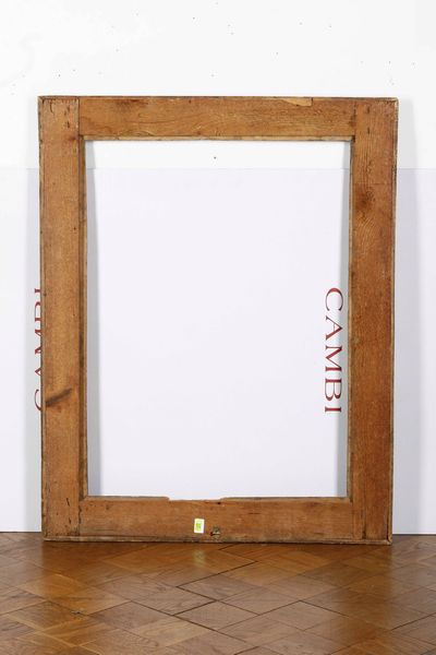 Cornice a cassetta. Toscana XVII secolo  - Asta Cornici antiche - Associazione Nazionale - Case d'Asta italiane