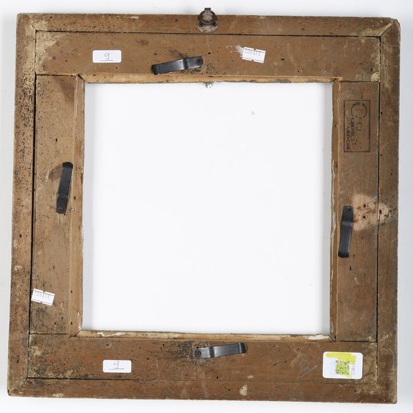 Cornice in legno dorato a tre ordini di intaglio, Roma XVIII secolo  - Asta Cornici antiche - Associazione Nazionale - Case d'Asta italiane