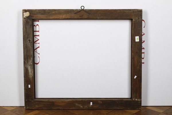 Cornice in legno intagliato, bulinato e dorato. Francia (?) XVIII secolo  - Asta Cornici antiche - Associazione Nazionale - Case d'Asta italiane