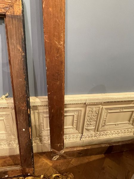 Cornice a mezza canna a mecca in legno intagliato. Piemonte XVIII secolo  - Asta Cornici antiche - Associazione Nazionale - Case d'Asta italiane