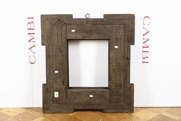 Cornice guilloch lastronata in radica ed ebanizzata. Lombardia XVIII secolo  - Asta Cornici antiche - Associazione Nazionale - Case d'Asta italiane