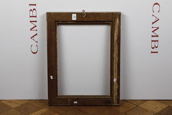 Cornice in legno intagliato e dorato. XIX secolo  - Asta Cornici antiche - Associazione Nazionale - Case d'Asta italiane